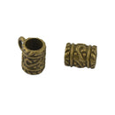 50pc Pendant Bail Connector Pendant Jewelry Making Findings DIY Bronze
