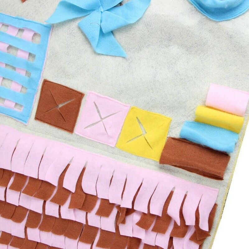 Pet Dog Snuffle Mat Training Pet Feeding Mat Nosework for Dogs Activity Fun