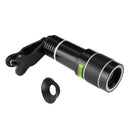 20X Telescope Zoom Mobile Phone Camera Lens, External Monocular, Clip On Type