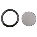 Speaker Grills Cover Case with 4 pcs Screws Black (6.5")