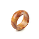Leopard Pattern 25Pcs/lot Wooden Finger Rings For Women Men Mixed Size Wholesale
