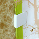 2 pcs Selfadhesive AntiSplash Shower Curtain Clips Water Stop Leaking P X6W0