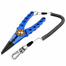 Aluminum Fishing Pliers Braid Cutters Split Ring Pliers Saltwater/Freshwate