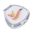 1PCS Portable Pill Box Folding Metal Pill Case Medicine Organizer Randomly3C