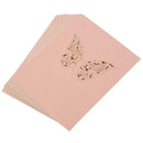 50pcs Butterfly Paper Place Card Holder Name Cards Table Number for Wedding N4O4
