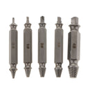 5 in 1 Box Screw Extractor Set Drill Bits Damaged Stripped Bolt Remover Tool