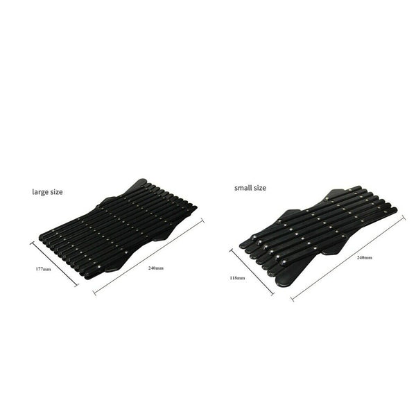 2 Pcs Pet Gate Folding Free Standing Panel Wood Pet Dog Safety Fence