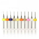 10PCS Hard Alloy 0.3mm to 1.2mm Print Circuit Board Carbide Micro Drill Bi SWA