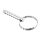6 x 35mm Quick Release Pin Stainless Steel for Boat Marine Bimini Top