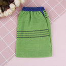 1Pc Exfoliating massage glove body-scrub glove bath skin care bath glove green3C