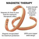 Magnetic Copper Bracelet Healing Therapy Arthritis Pain Relief Bangle Cuff  ***