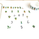 Tape Cactus Plants Scrapbooking Tools Masking Tape Diy Decor Tapes3CAU