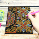 DIY Mandala Special Shaped Diamond Painting 50 Pages A5 Sketchbook Crafts