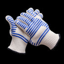Outdoor Work Kitchen Work Gloves White 500 Degrees High Temperature Resista