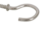 BH01111 Chrome Plated Mug Shouldered Cup Hooks, 25 mm (1 inch) - Pack of 20 K1F5