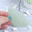 1Pc Jade Comb Massage Spa Acupuncture Head Trigger Point Treatment On HeadB Hn