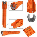 Faucet & Sink Install Tool Kitchen Bathroom Multi-function Pipe Wrench Red