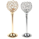 Crystal Candlestick Candle Holder Candleholder Candelabra Candlelit- L 2-set