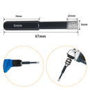 6mm Dry Diamond Drill Bit Fit for Porcelain Granite Tile Plastic Ceramics Marble