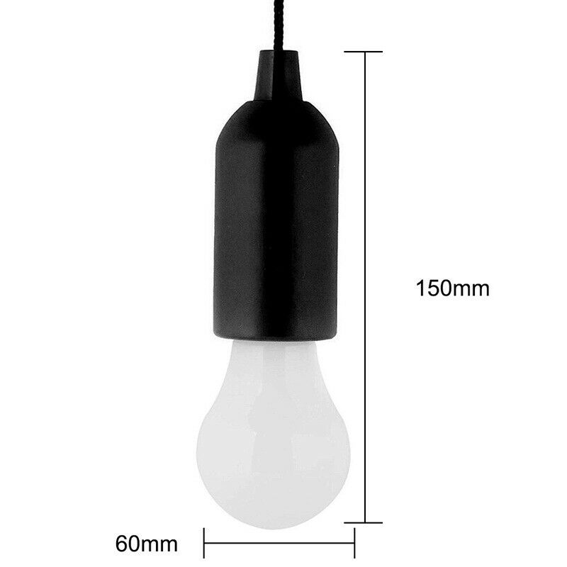 1pcs New Portable LED Pull Cord Light Bulb Outdoor Garden Party Hanging LED