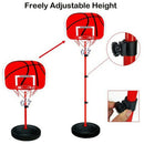 1.5M Adjustable Basketball Stands Children's Basketball Hoop Backboard Ball  Hn