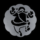6pcs Cake Decor Cupcake Stencils Template Mold Dies for Birthday Xmas Party