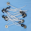 100Pcs 8cm-80mm Pre Waxed Candle Wicks With Sustainers Quality Wicks