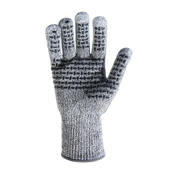 1X(Cut Resistant Gloves - Press Screen Fingers - Level 5 Protection Work Gl