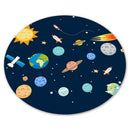 Stars Pad Mats Carpet Crawling Rug Blanket Floor Carpet Room Decor Kid Gift M4Y2