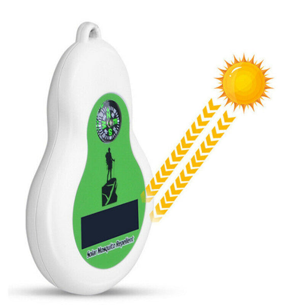 Outdoor Portable Electronic Mosquito Repeller Hook Type Solar Type Pest Rep