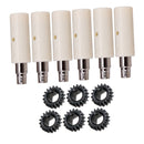 6Pcs Guitar Tuning Pegs Tuners Machine Heads Gear and Pins Parts Style2