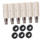6Pcs Guitar Tuning Pegs Tuners Machine Heads Gear and Pins Parts Style2