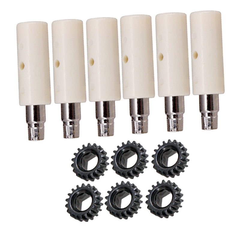 6Pcs Guitar Tuning Pegs Tuners Machine Heads Gear and Pins Parts Style2