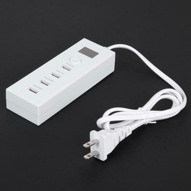 5V 2A Portable US Plug Home Travel Quick Charging 4 USB Port Charger Hub