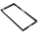 Durable Aluminum Metal Bumper Frame Border Cover Case  Black