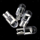 2Pieces 194 T10 DC12V LED Bulb Wedge License Plate Light for Motorbike Blue