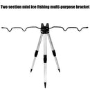 Telescopic Fishing Rods Holder Aluminum Alloy Fishing Pole Bracket Stand