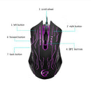 Usb Gaming Mouse G820 Pc Mouse 3200 Dpi 6 Buttons Mice For Lol Pubg Dota2 P D1A7
