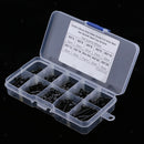 280Pcs M3 Stainless Steel Hex Socket Head Cap Screws Nuts Assortment Kit