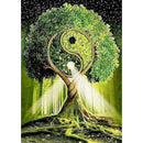 5D DIY Full Drill Diamond Painting Tree Path Embroidery Mosaic Craft Kit