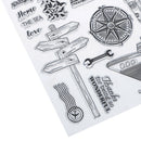 journey transparent clear silicone stamp for diy scrapbooking photo decorati!E
