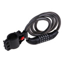 4 Feet Cycling Self Coiling Cable Lock Code Chain Locks for Gates & Fences