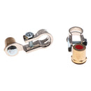 1 Pair Car Battery Terminal Connectors Clamp Clip Negative Positive For Auto Car