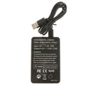 NP-BG1 Battery and Smart LCD Display USB Charger for Sony DSC-W30 W70 HX30
