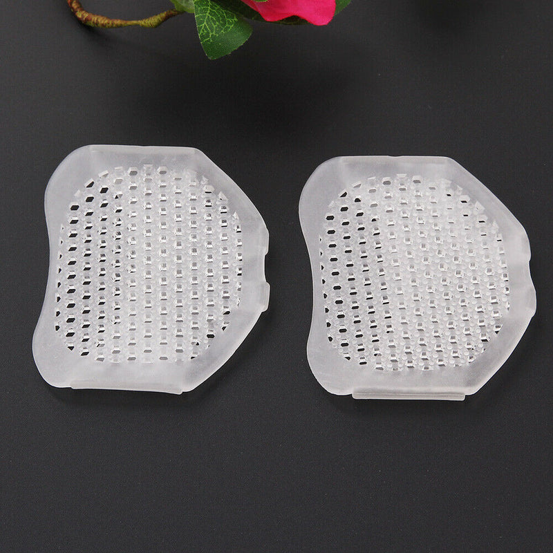 Silicone Gel Insoles Pads Cushions Forefoot Pain Support Front Feet Care