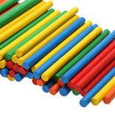 Wooden counting stick chopsticks children mathematics learning game childre
