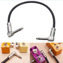 30cm Right Angle Guitar Effects Instrument Pedal Patch Cable Lead Cord Wirejb SP