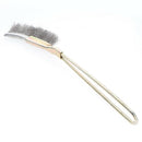 4x Stainless Steel Handheld Wire Brush Cleaner For Rust/Paint/Dust Removal