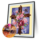 Rose 5D Full Drill Diamond Painting DIY Embroider Craft Cross Stitch Decor