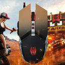 Wired USB Ergonomic Gaming Mouse 6 Buttons Optical Mechanical Mice for PC Laptop
